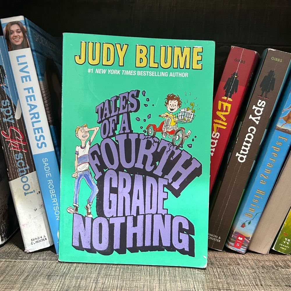 Judy Blume Booktale of a fourth grade nothing